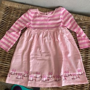 Cotton, long sleeve LL Bean dress, 2T